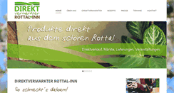 Desktop Screenshot of direktvermarkter-rottal-inn.de