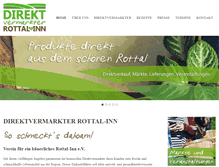 Tablet Screenshot of direktvermarkter-rottal-inn.de